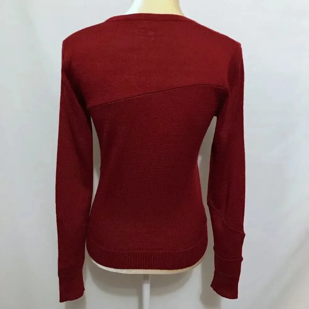Harve Bernard Vintage Cranberry Sweater Women S